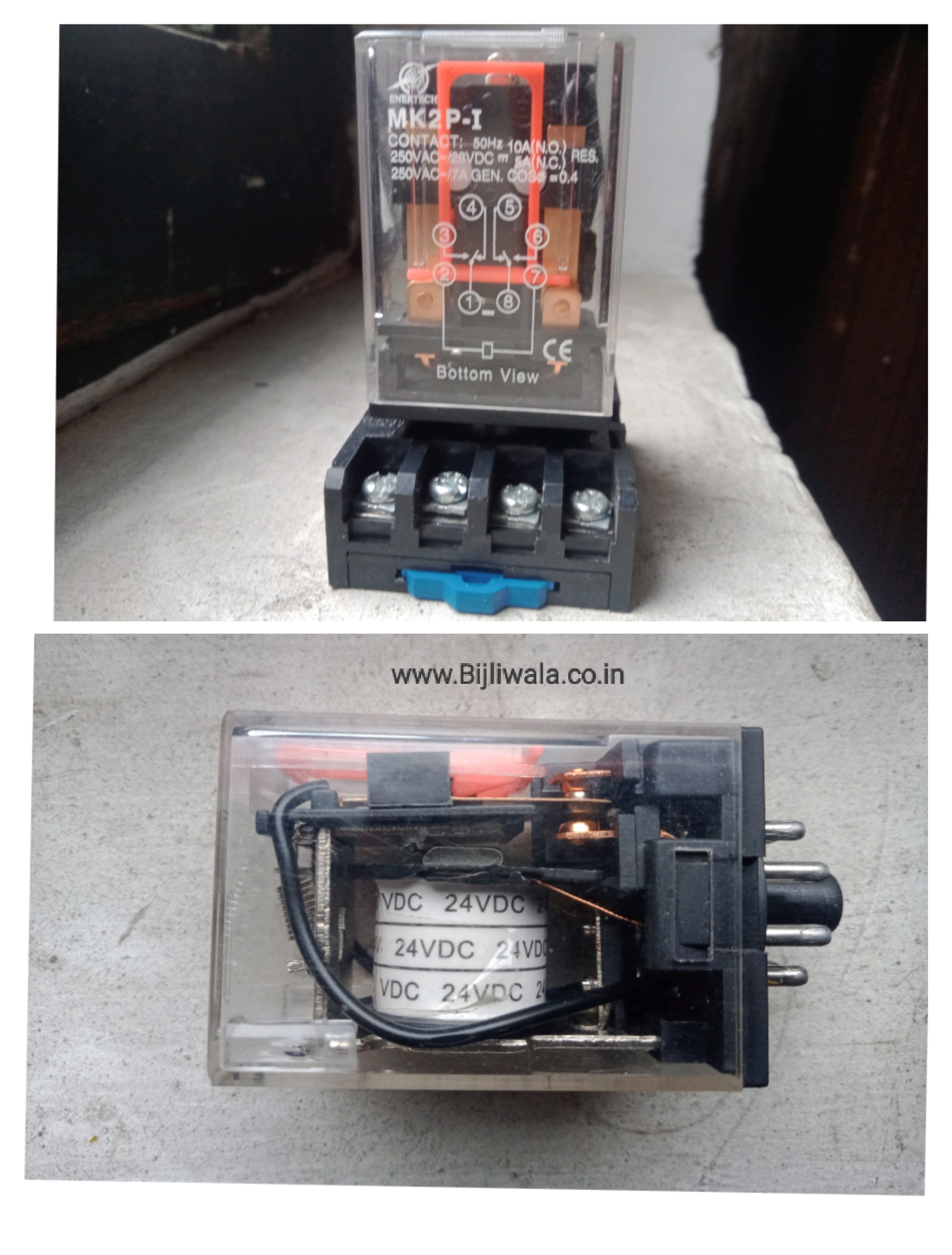 Electromagnetic Relay (Controlling Different Supplies )